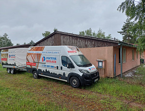 Zateplení stropu ubytovny pomocí foukané izolace